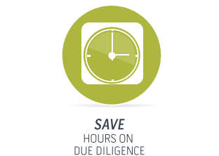 Save Hours on Due Diligence